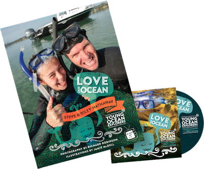 Young Ocean Explorers Book & fish ID slate 