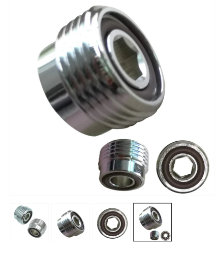Din to Yoke Cylinder Valve Insert Adapter