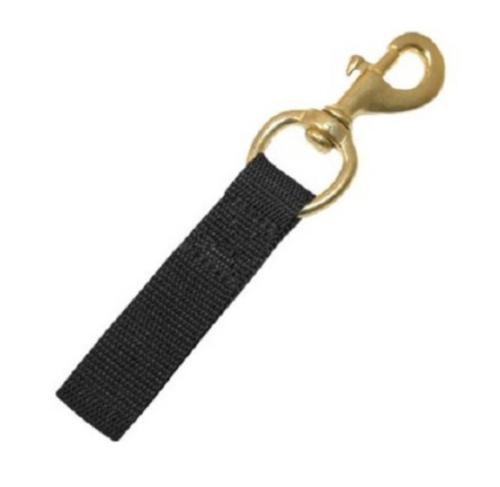 Brass Swivel Snap with Strap