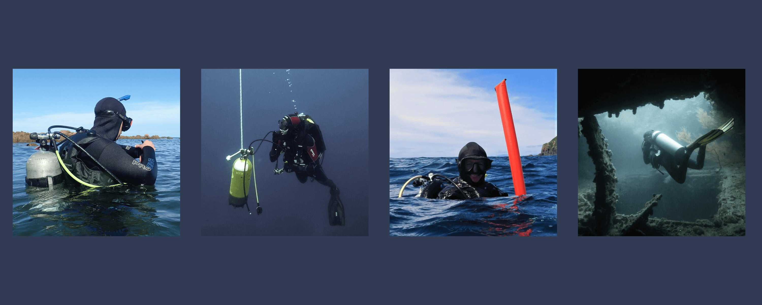 Delayed Surface Marker Buoy Diver